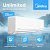 Настенная сплит-система Midea Unlimited MSAG2-12HRN1-I/MSAG2-12HRN1-O фото навигации 14